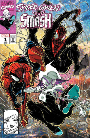 SPIDER-GWEN SMASH #1 KAARE ANDREWS TRADE DRESS VARIANT