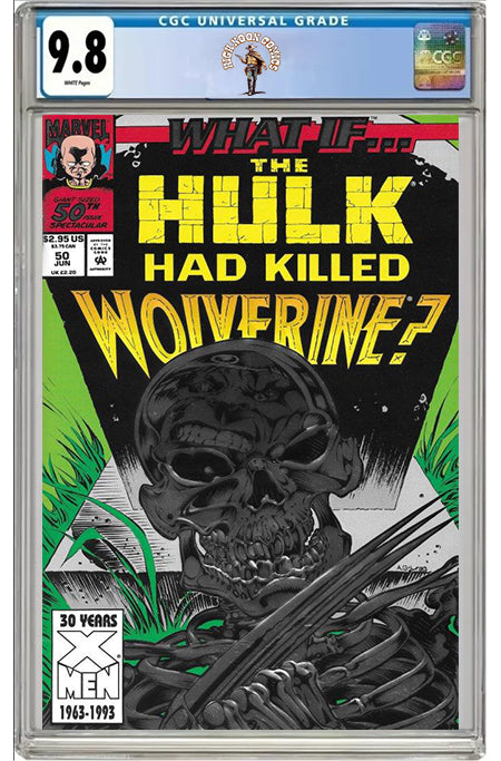 WHAT IF?... #50 FOIL COVER (1993) CGC 9.8