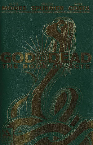 GOD IS DEAD BOOK OF ACTS ALPHA GLYCON EMERALD LEATHER VAR (M